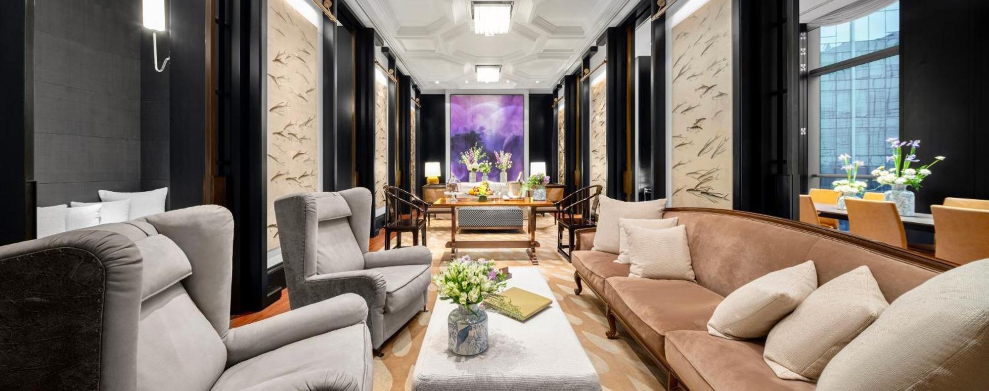 Hotel Mandarin Oriental Kanton Exterior foto