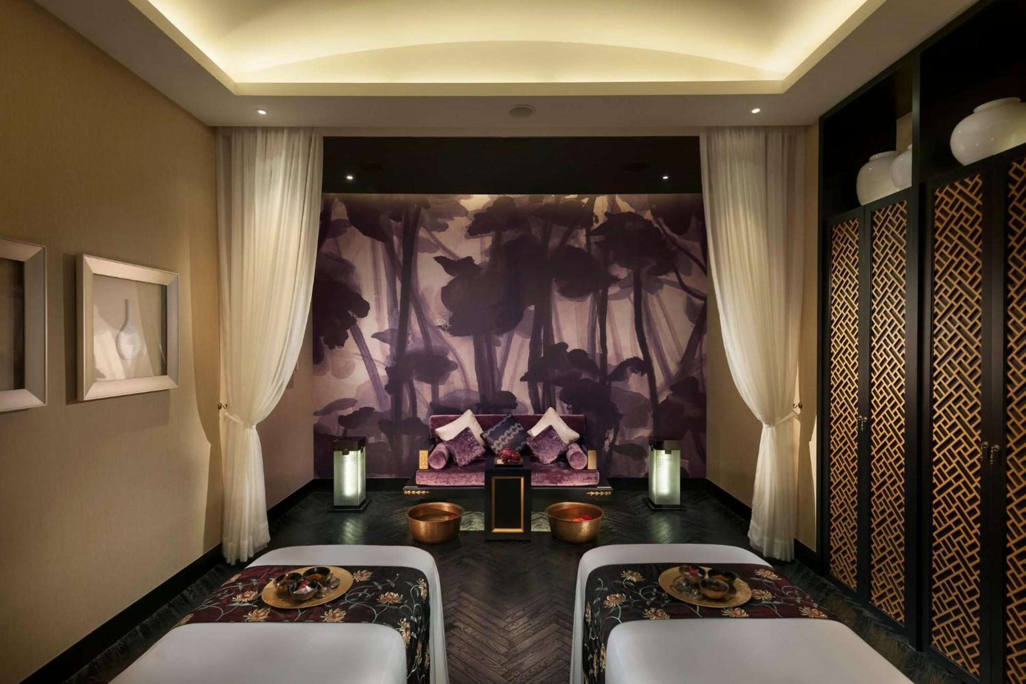 Hotel Mandarin Oriental Kanton Exterior foto