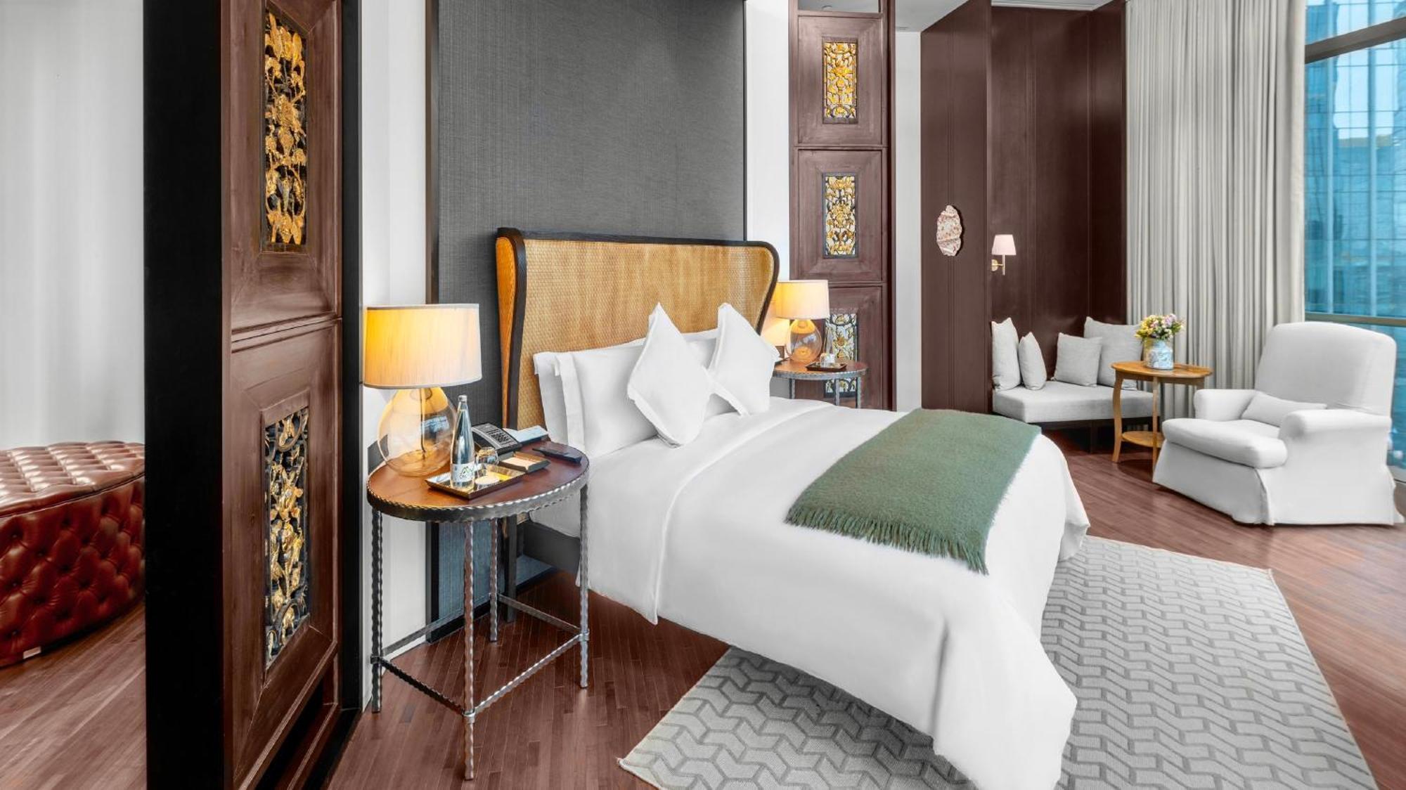 Hotel Mandarin Oriental Kanton Exterior foto