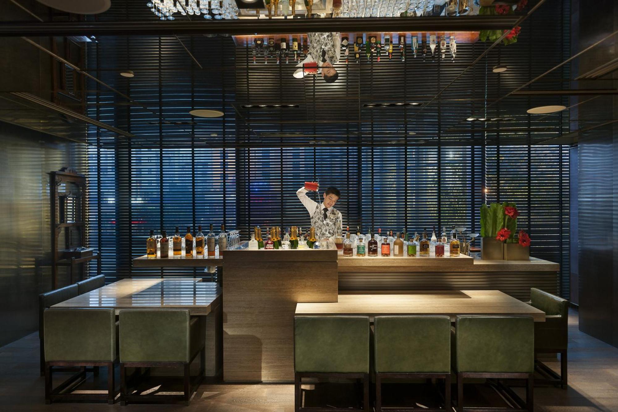 Hotel Mandarin Oriental Kanton Exterior foto
