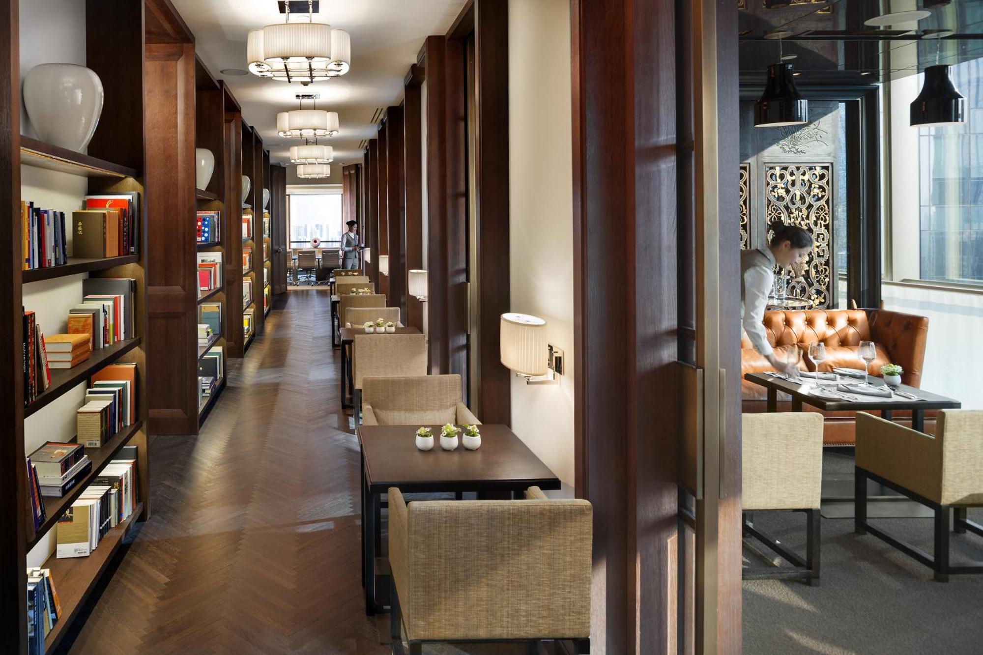Hotel Mandarin Oriental Kanton Exterior foto