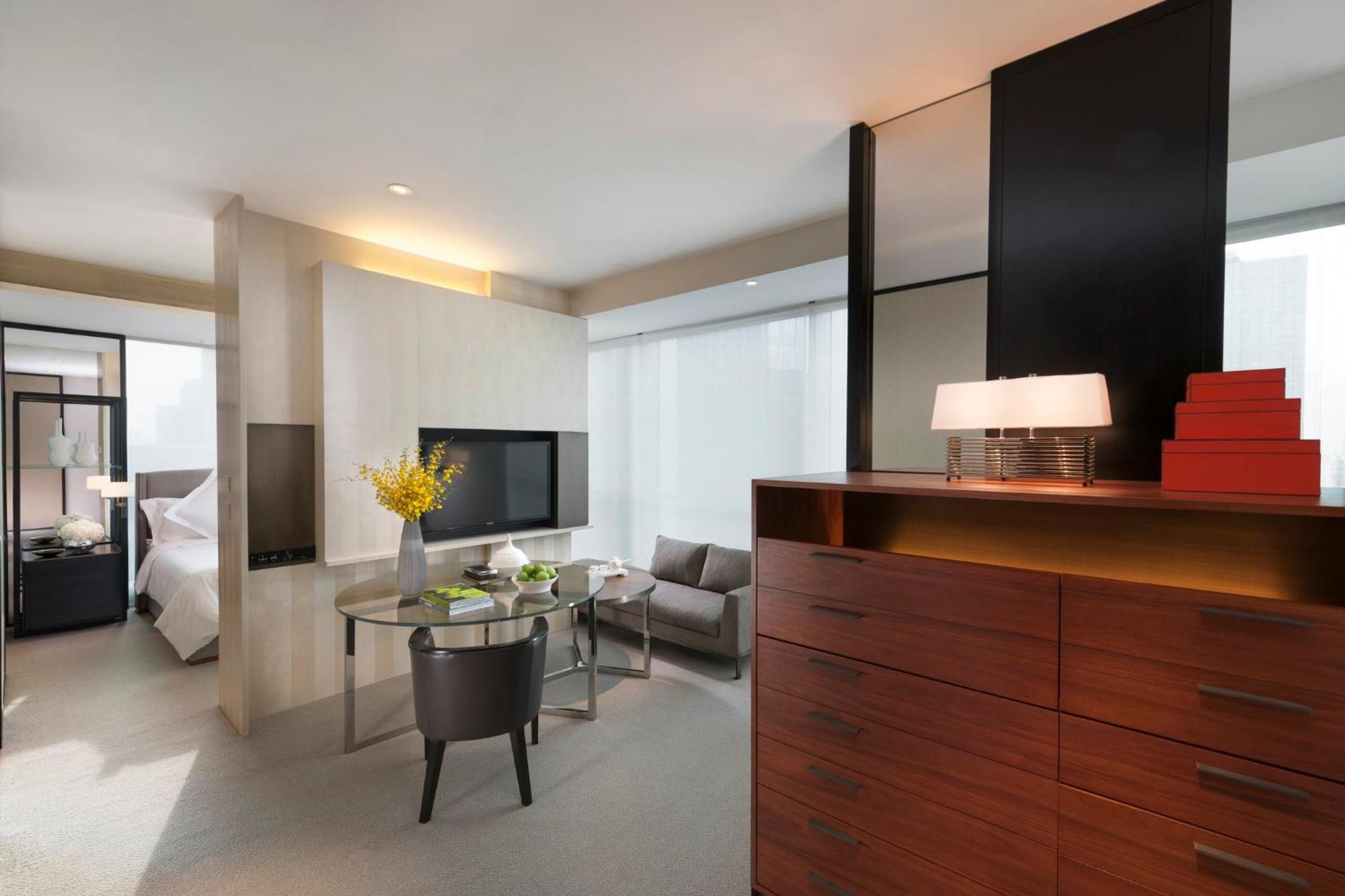 Hotel Mandarin Oriental Kanton Exterior foto