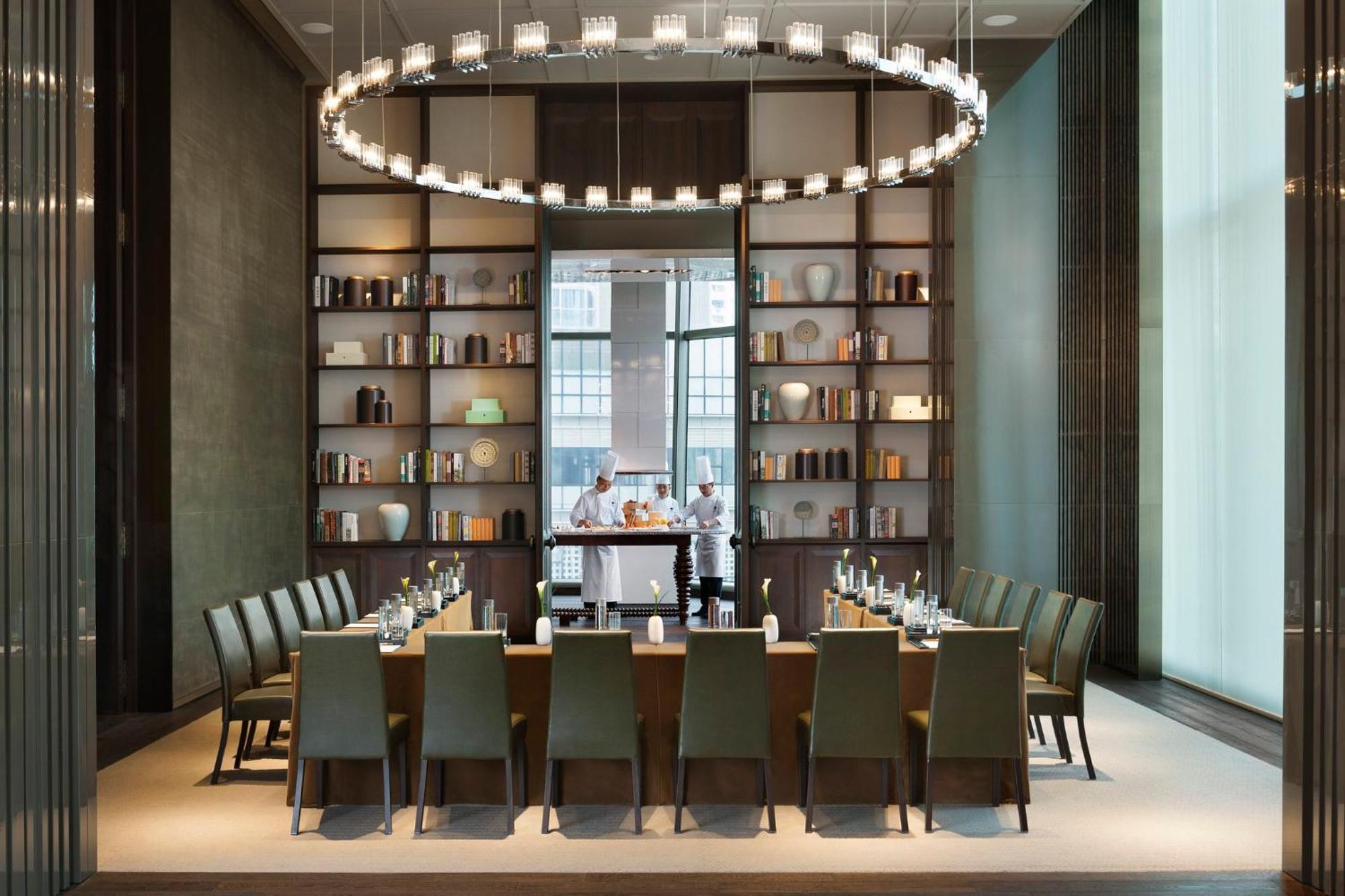 Hotel Mandarin Oriental Kanton Exterior foto