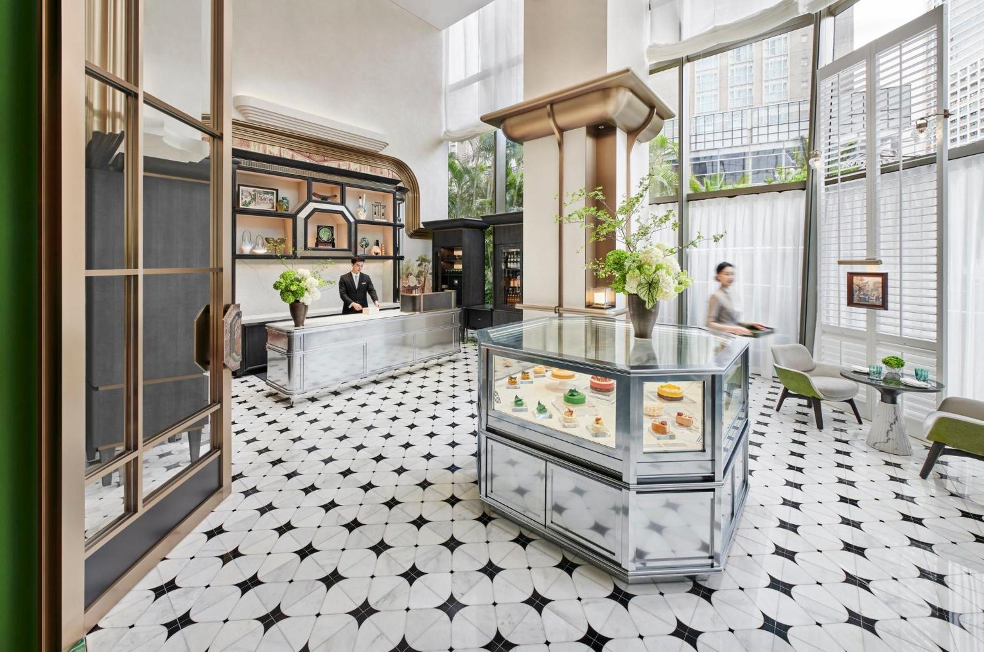 Hotel Mandarin Oriental Kanton Exterior foto