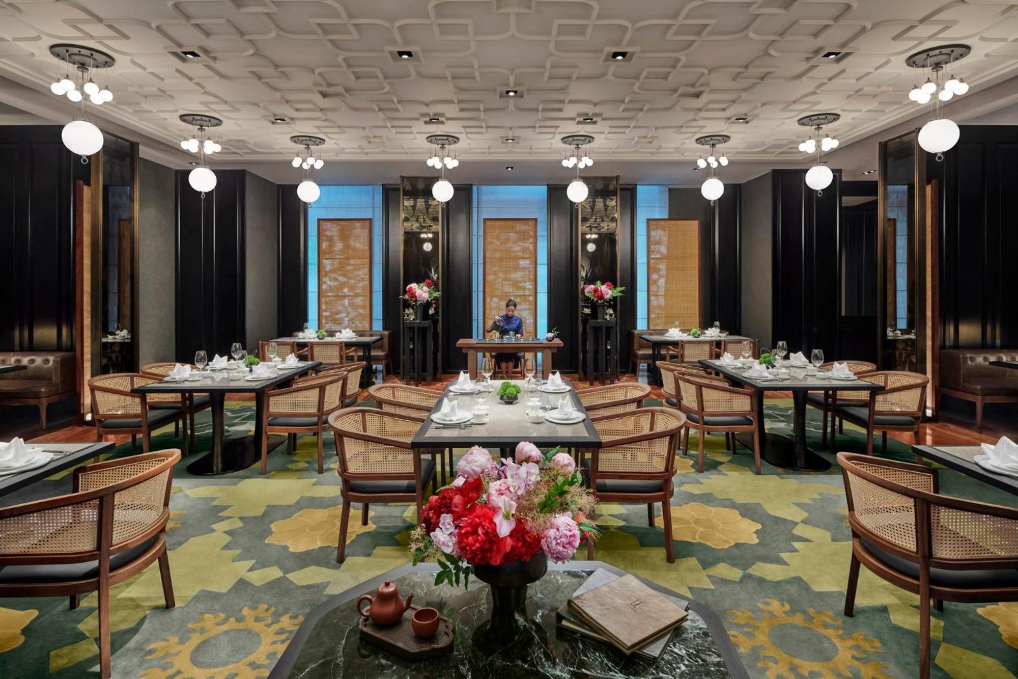 Hotel Mandarin Oriental Kanton Exterior foto